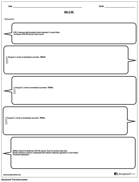 Kelime Kabarc Klar Storyboard Por Tr Examples