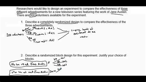 Diagram A Completely Randomized Design For This Experiment S