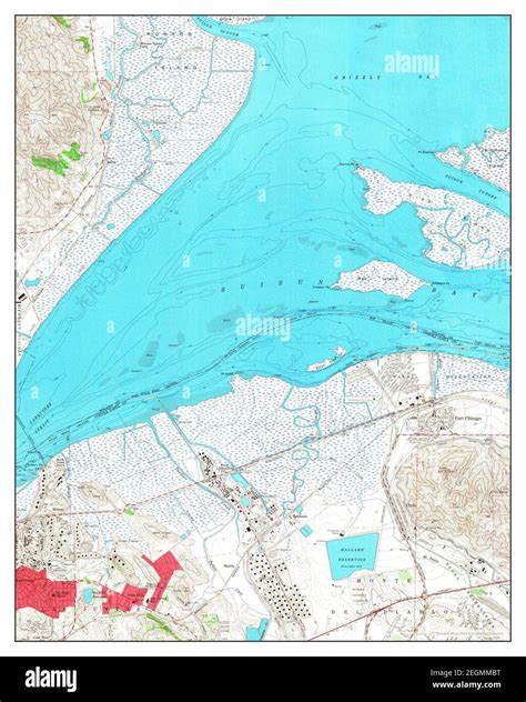 Port Chicago, California, map 1959, 1:24000, United States of America by Timeless Maps, data U.S ...