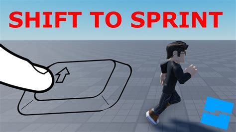 Shift To Sprint Tutorial Roblox Studio Youtube