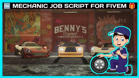 Mechanic Job Free Fivem Roleplay Scripts Fivem Tutorial