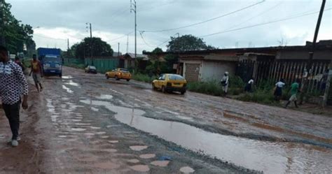 C Te D Ivoire D Gradation De La Voirie Dans La Ville De Gagnoa Les