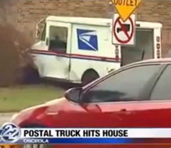 Video: Postal truck hits house in after two vehicle accident – Postal Employee Network