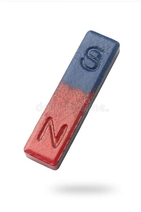 Red And Blue Magnet Isolated On White Background Affiliate Magnet