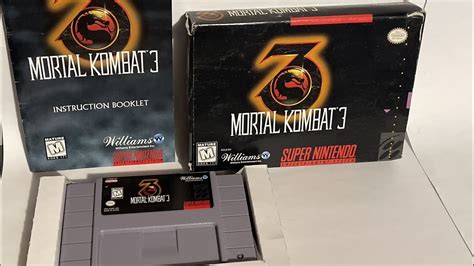 Mortal Kombat 3 For The SNES Play Through How Does This Version Hold