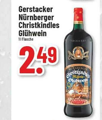 Gerstacker Nürnberger Christkindles Glühwein Angebot bei Trinkgut