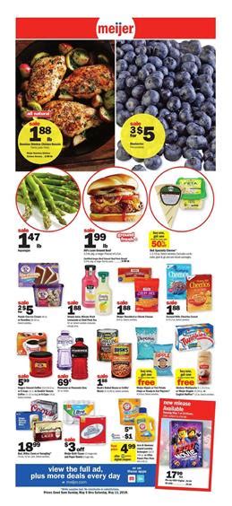Meijer Weekly Ad Grocery Sale May 5 - 11, 2019 - WeeklyAds2
