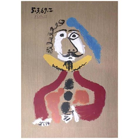 Signed Picasso Lithograph 4 For Sale On 1stdibs Picasso Lithograph