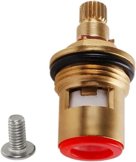 Brass Ceramic Cartridge G1 2 Tap Ceramic Stem Cartridges Replacement For Hot Cold Water Faucet