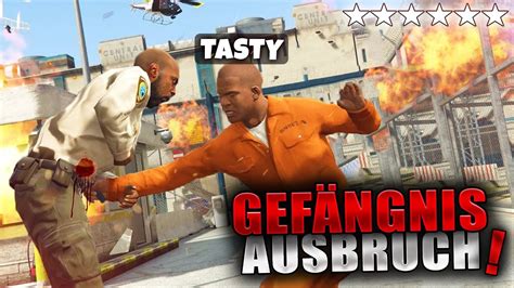 TASTY bricht aus GEFÄNGNIS AUS Eskalation in GTA 5 RP YouTube