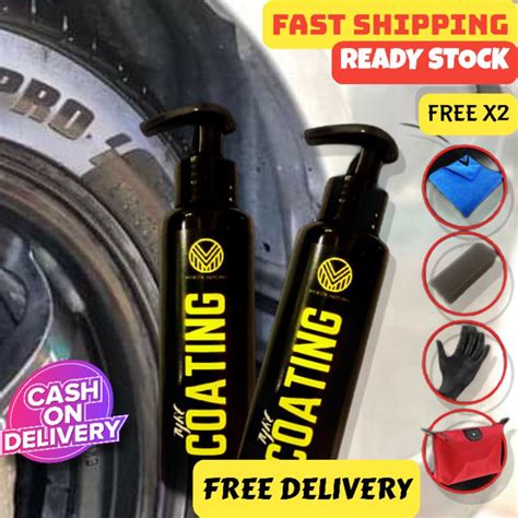 Free Shipping Tyre Coating By Mijastix Auto Pro Pengilat Tayar