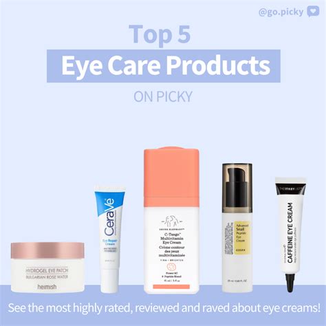 Top 5 Eye Care Products