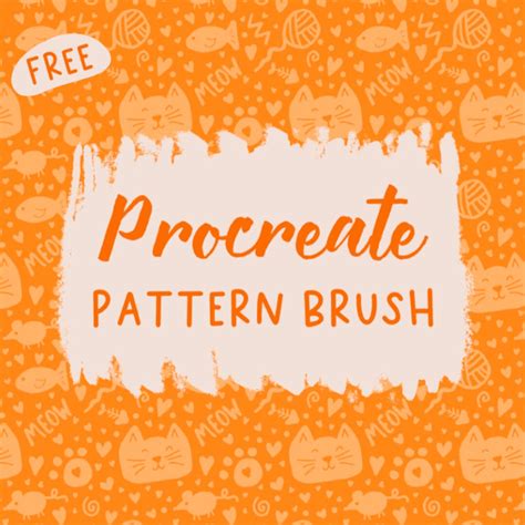 Free Pattern Brush For Procreate Librium