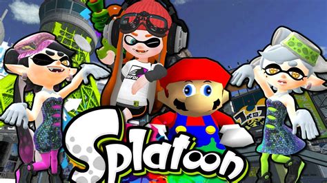 SMG4: If Mario Was In... Splatoon - YouTube