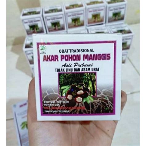 Jual Akar Pohon Manggis Kapsul Isi 20 Sachet ASLI MANJUR Shopee