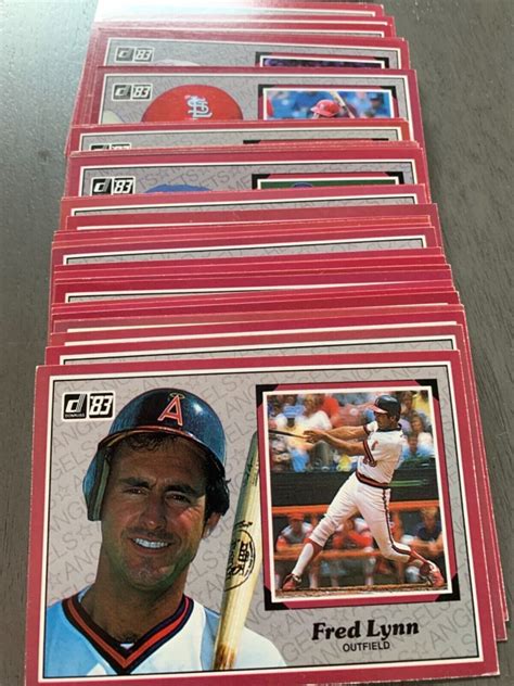 Donruss Action All Stars Complete Set X Jumbo Cards