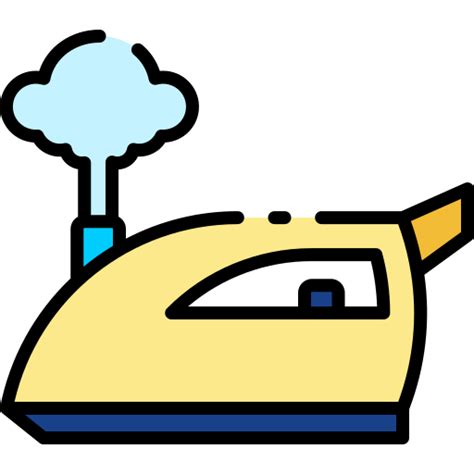 Icono De Plancha De Vapor Good Ware Lineal Color