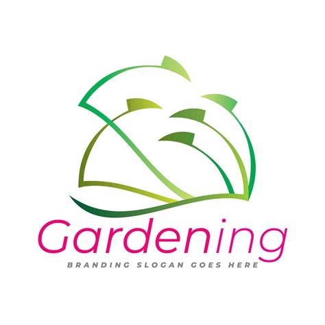 Eco Gardening Organic Logo 11870911 Vector Art at Vecteezy