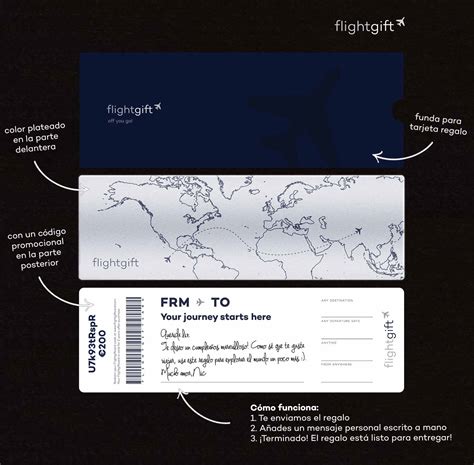 La tarjeta de regalo para vuelos n.º 1 en 300 líneas aéreas de todo el ...