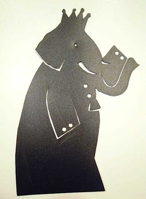 An Elephant a Day 2.0: Elephant No. 12: Shadow Puppet