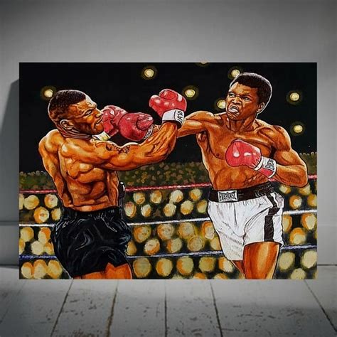 Mike Tyson Vs Muhammad Ali Poster - Etsy