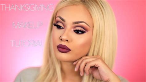 Thanksgiving Makeup Tutorial Viva Glam Kay YouTube