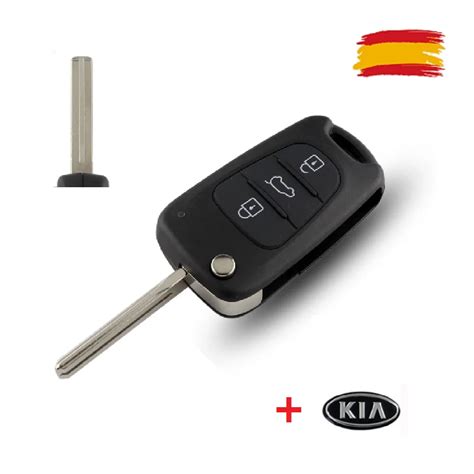 Barac Llave Mando Carcasa De Botones Key Shell Para Kia Picanto Ceed