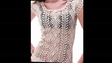 Preciosa Blusa Calada A Crochet Youtube