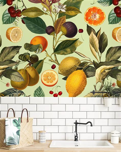 Citrus Wallpaper is the Juicy New Trend | Wallsauce US