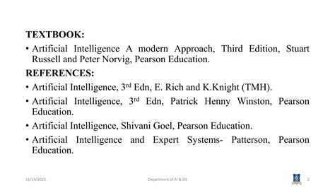 Ai3391 Artificial Intelligence Session 1 Introduction To Aipptx