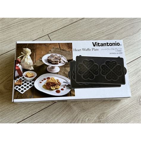 Vitantonio 小v 鬆餅機 新塗層 愛心烤盤 台灣公司貨 中文標 蝦皮購物