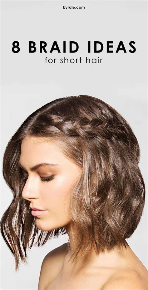 Braids Ideas For Short Hair That Add Texture And Dimension