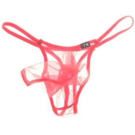 Mens Sexy G String Gay Men Underwear Bikini Panties Tangas Short