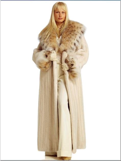 Totally Awesome Mink Lynx Fur Coat Fabulous Furs Totally Awesome