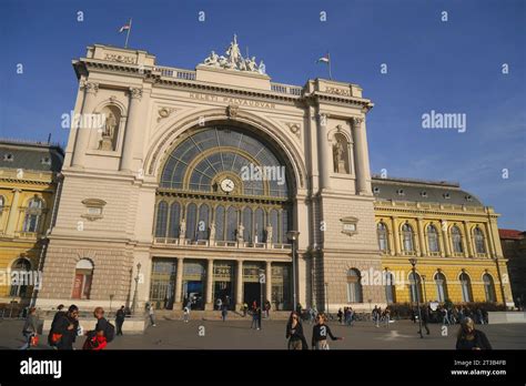 Facade Of Keleti Palyaudvar Budapest Keleti Station Eastern Railway