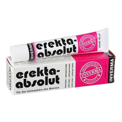 Erekta Absolut Cream 18ml Online Kaufen Bei Verwoehndich De