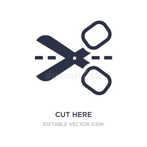 Cut Here Symbol Stock Illustrations 836 Cut Here Symbol Stock