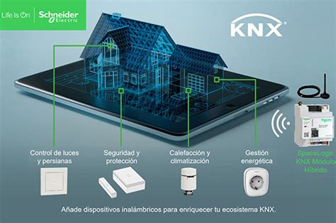 Schneider Electric Lanza Al Mercado El Nuevo Módulo Híbrido Spacelogic Knx Irehabitae