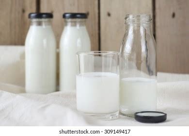 Glass Milk Bottle Milk Stock Photo 309149417 | Shutterstock