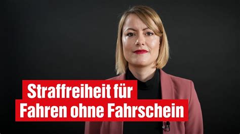 Straffreiheit F R Fahren Ohne Fahrschein Youtube