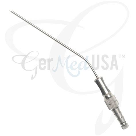 Frazier Suction Tube Finger Cut Off Angled 9 Fr Germedusa Inc