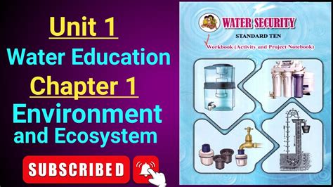 Class 10 Water Security Workbook Part 1 YouTube