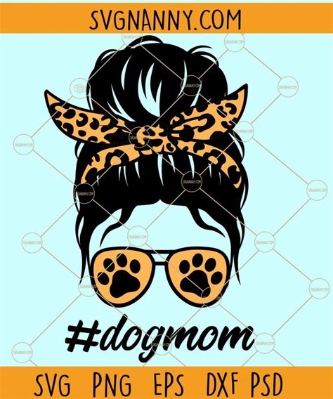 Super Mom Messy Bun Svg Messy Bun Svg Mothers Day Svg Mother T