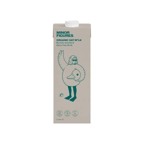 Minor Figures Organic Oat Milk 6 X 1l Box Bulk Eats Warehouse