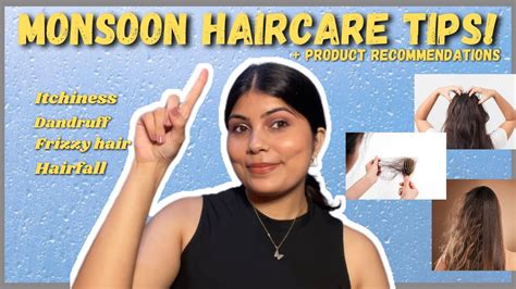 Monsoon Hair Care Tips ☔️how To Stop Hair Fall Frizzy Hair Dandrruff