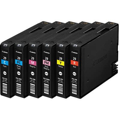 Canon Pgi C M Y Pc Pm R Colour Multipack Wex Photo Video