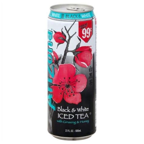 AriZona Black & White Iced Tea, 23 Fl Oz - Kroger