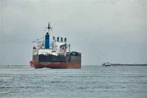 Oil Tanker Ship stock photo. Image of fuel, industry - 203510752