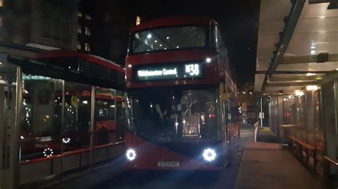 Shabby Frv Tfl Bus Route N Victoria Walthamstow Central The