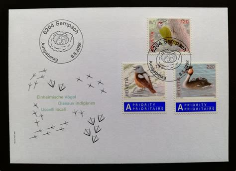 Schweiz Fdc Einheimische V Gel Ii Kaufen Auf Ricardo